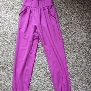 Jo + Jax fuschia icon pants small